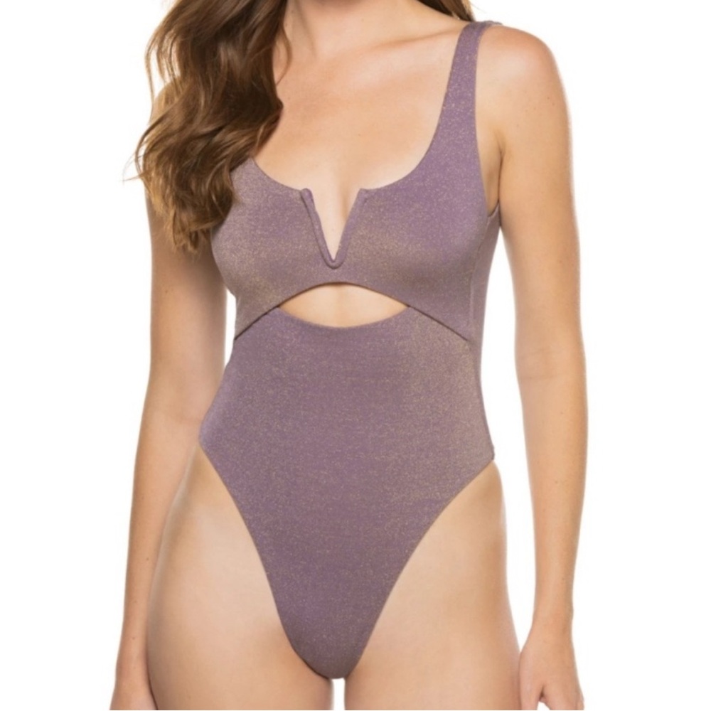 Summerful purple sparkle swimsuit
